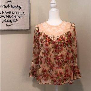 Lauren Conrad Snow White Blouse
